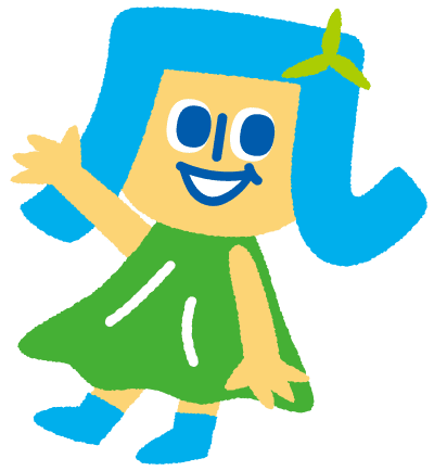 青山高原ウインドファーム マスコットキャラクター カザミー（KAZAMIE）